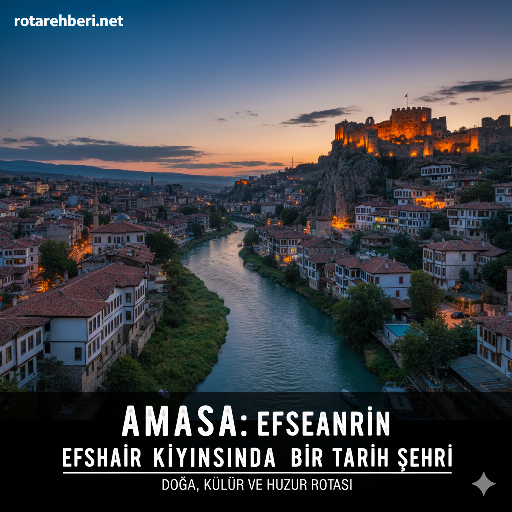 Amasya Gezi Rehberi | Tarih, Doğa ve Yeşilırmak Manzarası